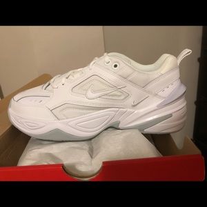 Nike M2K Tekno Trainers Triple White
